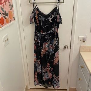 City Chic Flower Midi - Size 16 (S)